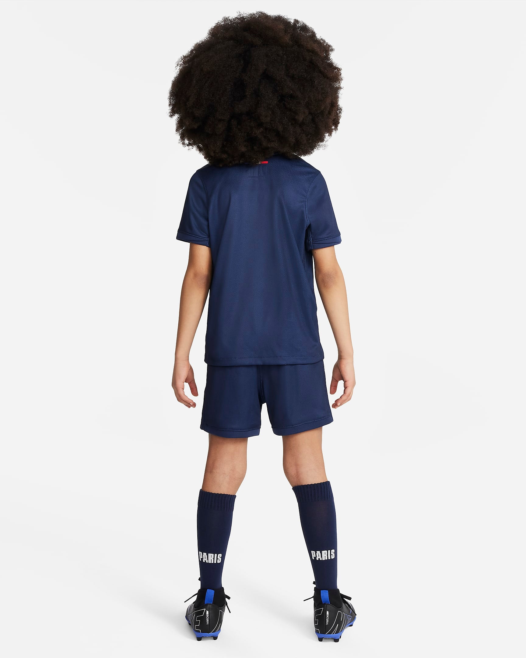 Nike Paris Saint-Germain 2024 Stadium Home Little Kids' Soccer Replica 3-Piece Kit