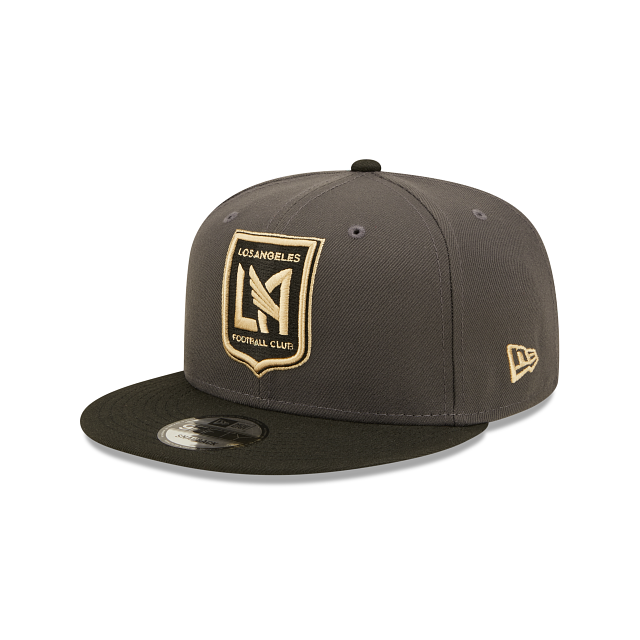 Men's LAFC New Era Black Jersey Hook Logo 9FIFTY Snapback Hat