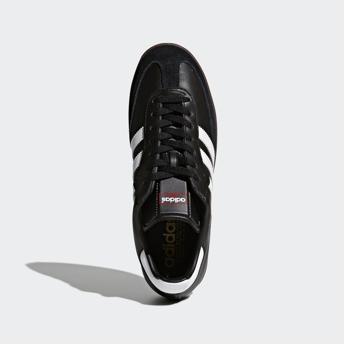 adidas Samba Leather Indoor Shoes Classic - Black/White - Niky's Sports