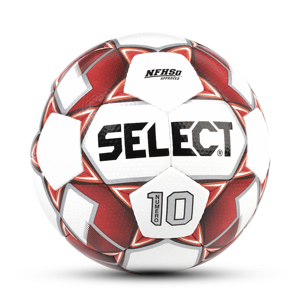 Numero 10 Soccer Ball White/Red