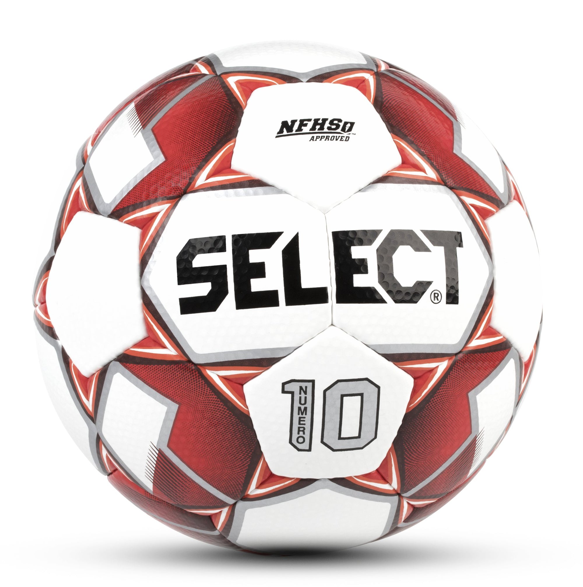 Numero 10 Soccer Ball White/Red