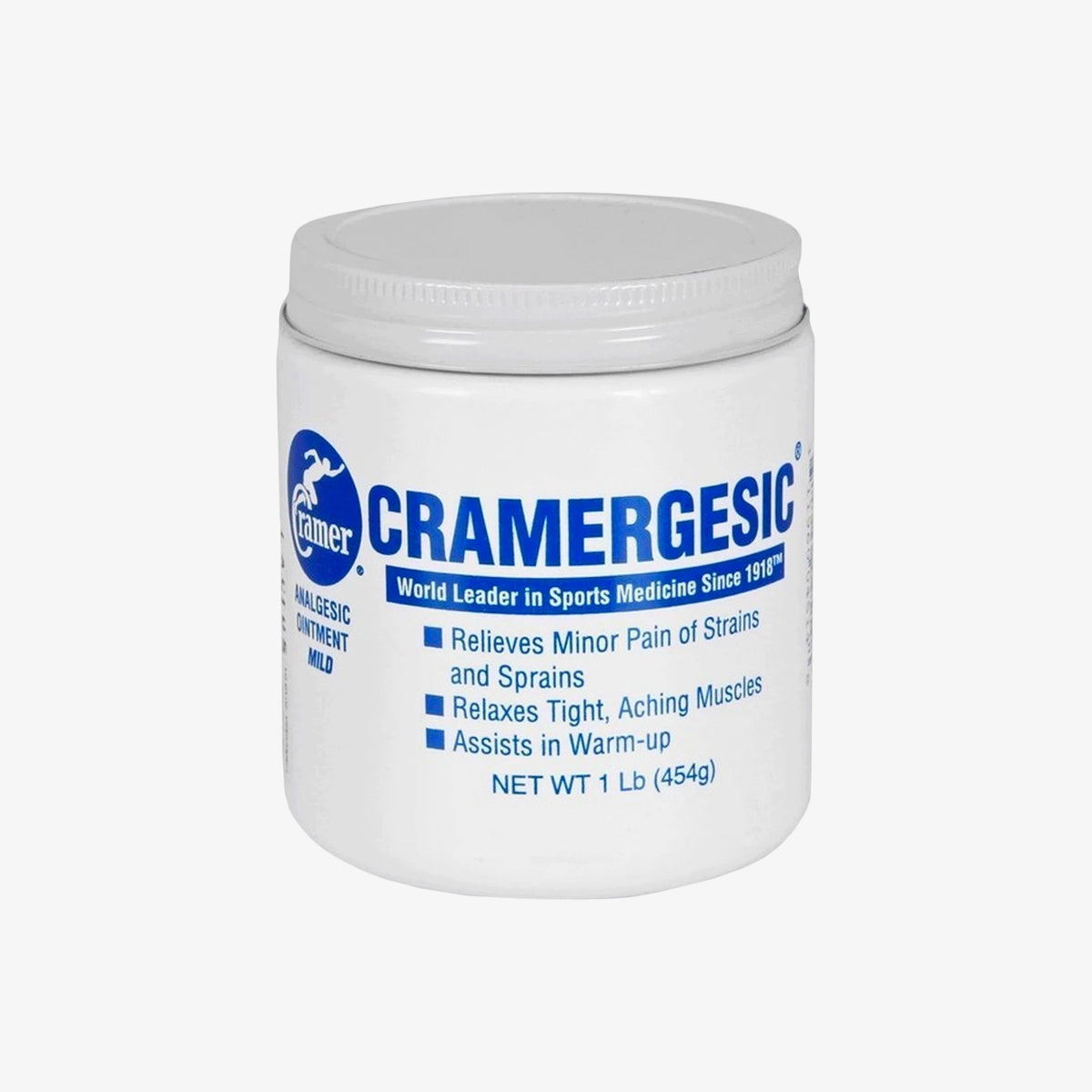 Cramer Cramergesic Analgesic Ointment - 1 lb Jar - 034538-CRAMER by Cramer | Available at Niky&#39;s Sports