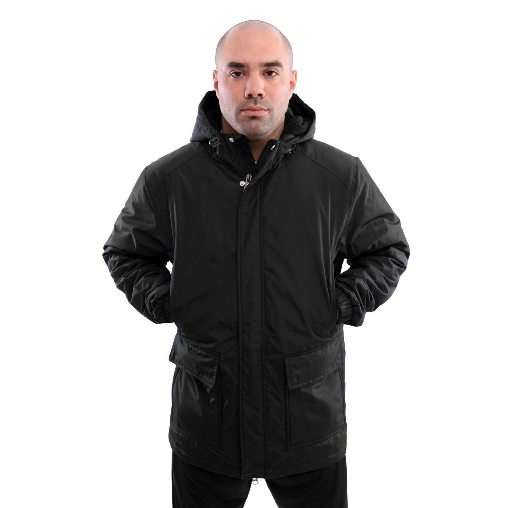 ADMIRAL Rival Padded Stadium Jacket BLACK MENS