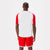 Essential S/S T-Shirt - Red/White