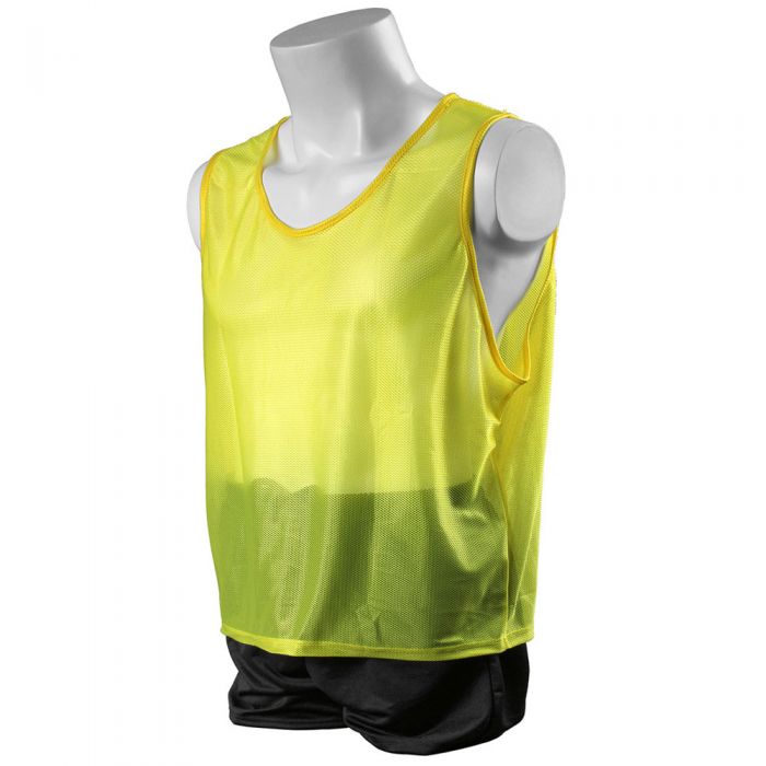 DELUXE SCRIMMAGE VEST HI-VIS GREEN - YOUTH