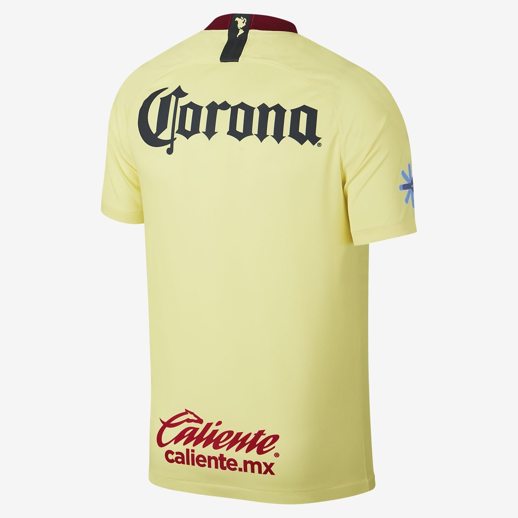 Men's Club America 18/19 Home Jersey - Yellow/Navy/Red