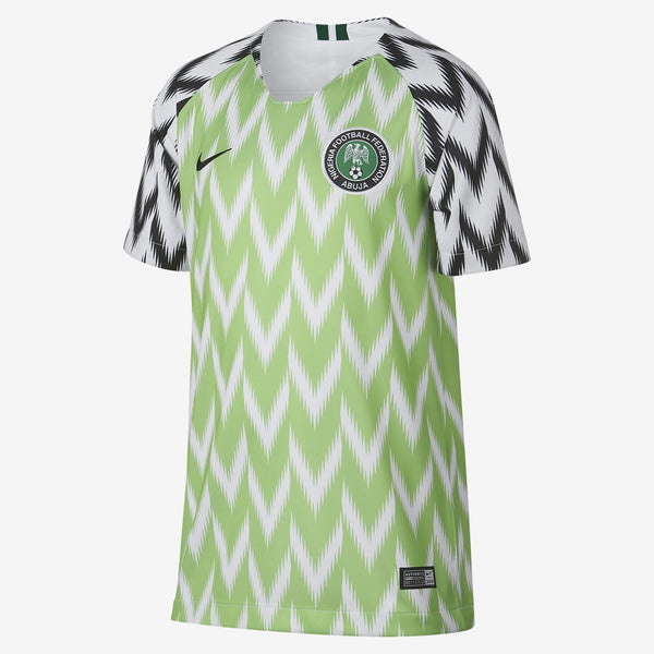 Nike Nigeria 2019 Stadium Home Jersey White/Black Men's - SS19 - US