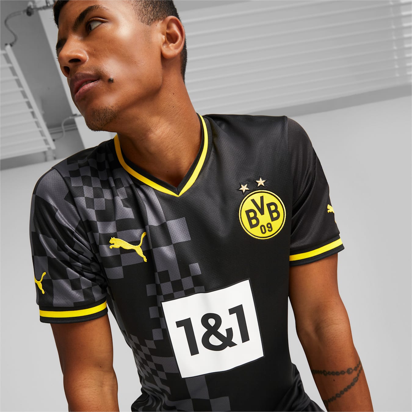 Puma Borussia Dortmund Away 22 23 Replica Jersey Men