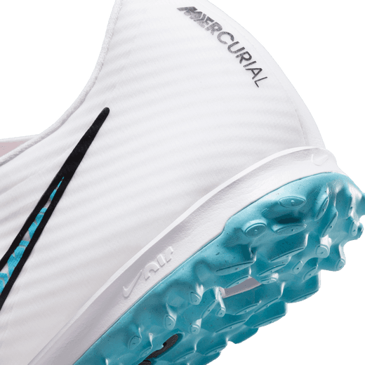 Nike Zoom Mercurial Vapor 15 Academy TF Turf Soccer Shoes -  White/Blue/Pink/Black DJ5635-146 – Soccer Zone USA