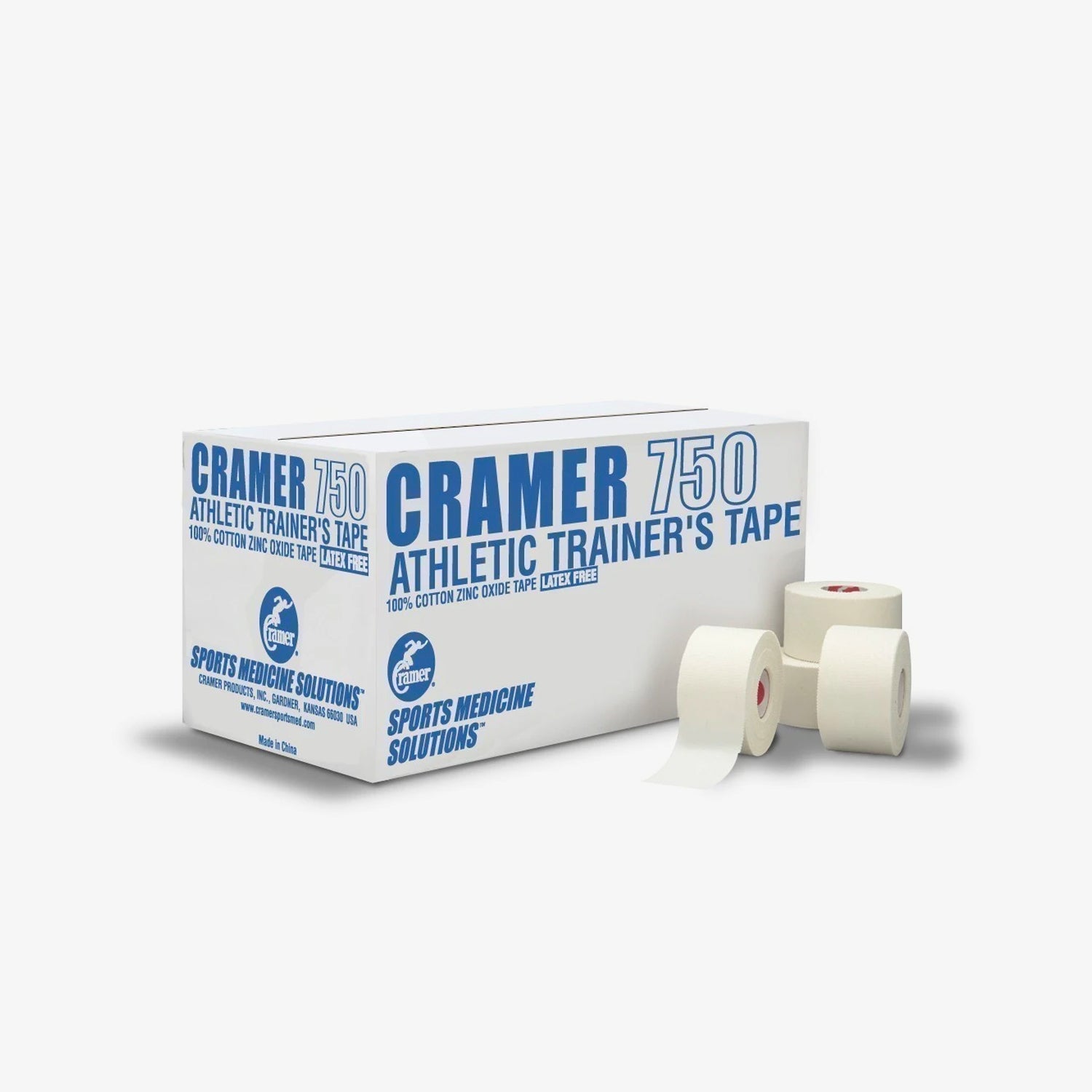 Cramer 750 Athletic Trainers Tape White 1.5" (1 Roll) - 280750-CRAMER by Cramer | Available at Niky's Sports