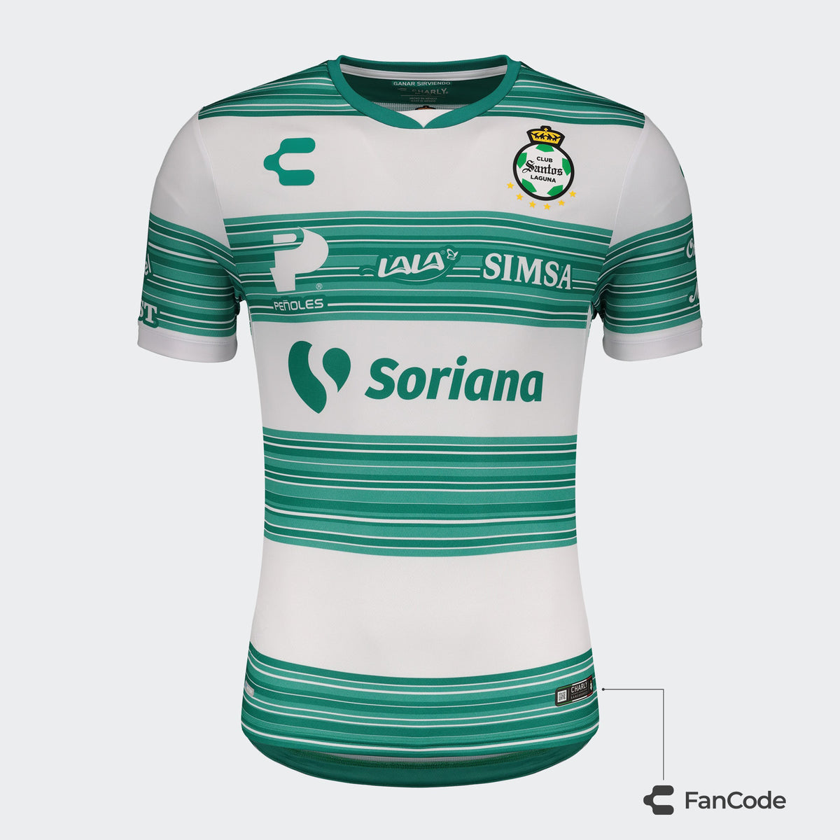 Hombre Santos Laguna Playera Local 20-21 / Men&#39;s Santos Laguna Home Jersey 20-21