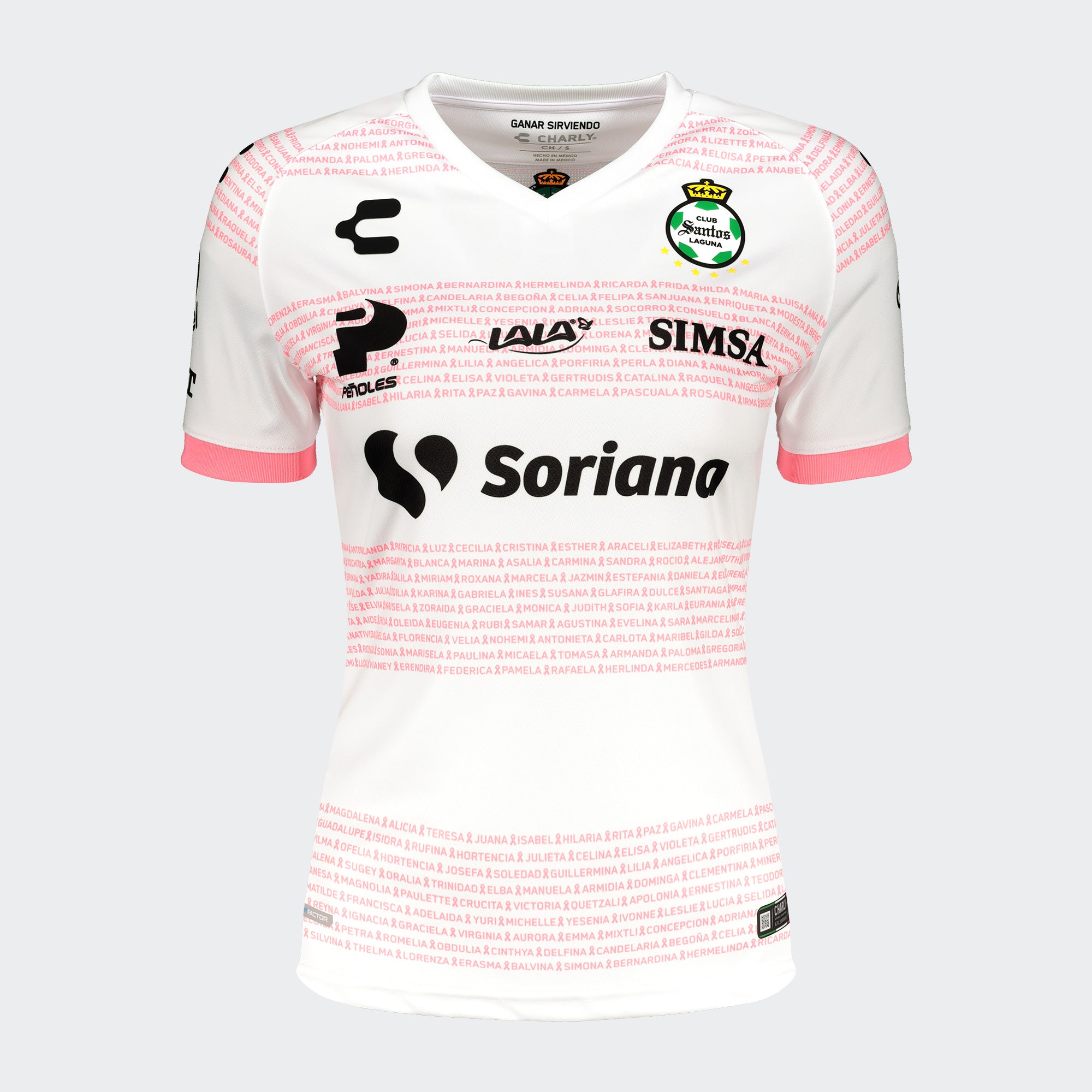 SANTOS LAGUNA PLAYERA BREAST CANCER 20/21 FEMENIL | SANTOS LAGUNA BREAST CANCER JERSEY 20/21 WOMEN'S