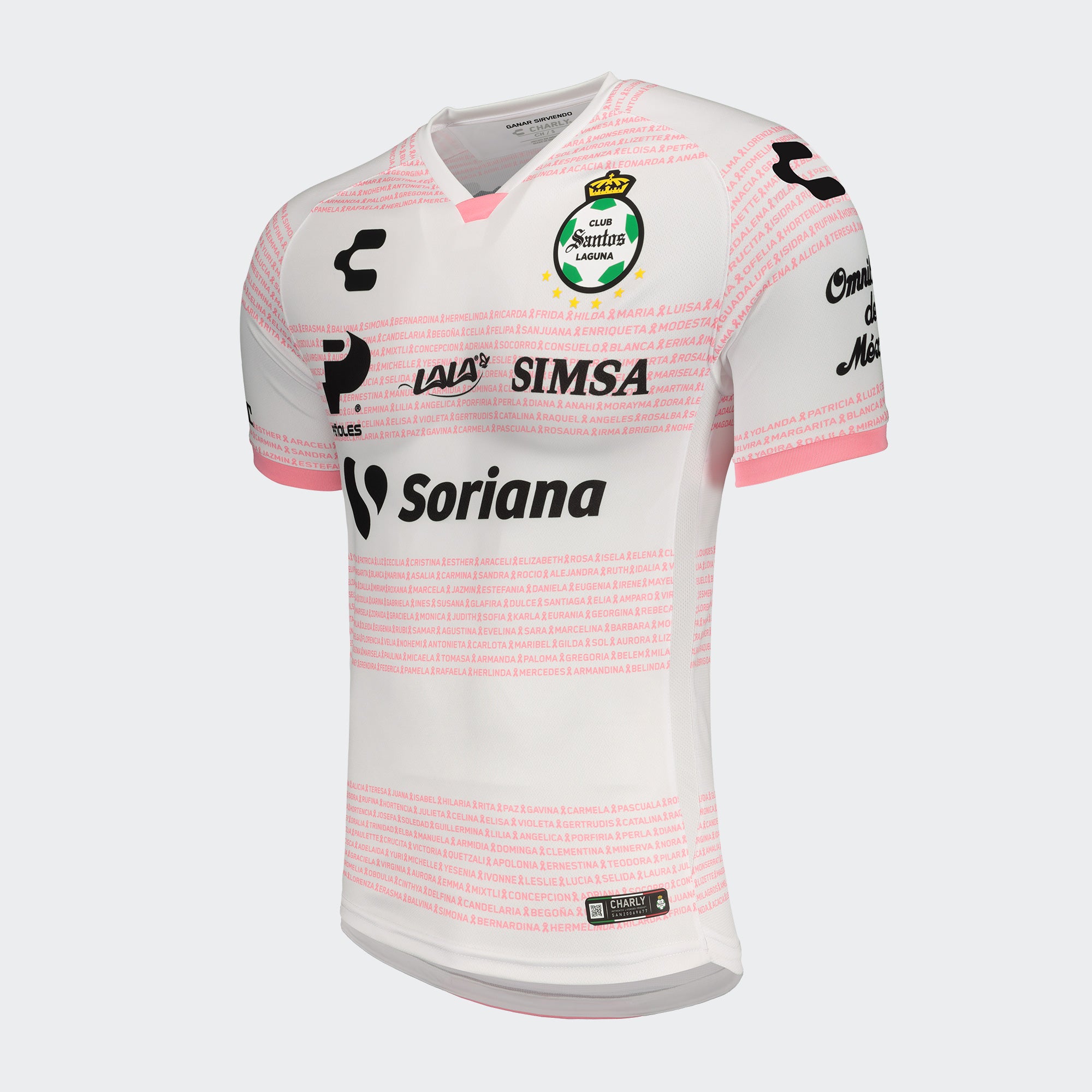 Santos Laguna Playera Breast Cancer 20/21 Hombres | Santos Laguna Breast Cancer Jersey 20/21