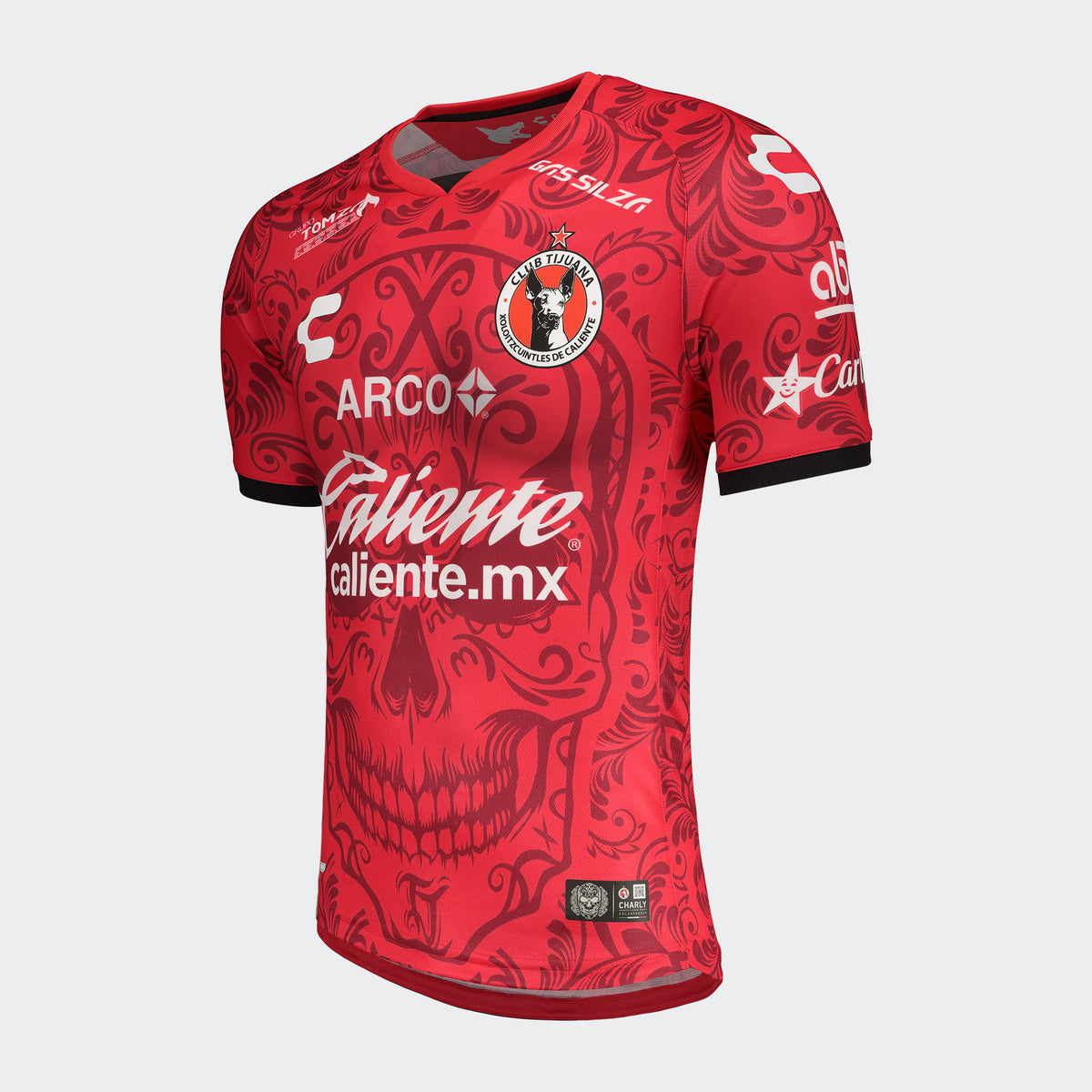 Xolos Dia De Muertos Playera Hombres | Xolos Day Of The Dead Jersey Me ...