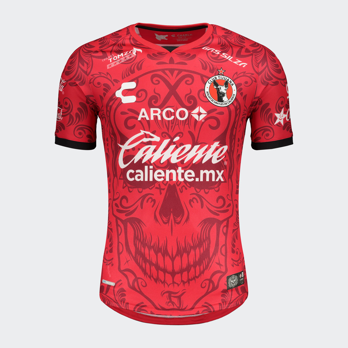 Xolos Dia De Muertos Playera Hombres | Xolos Day Of The Dead Jersey Men&#39;s