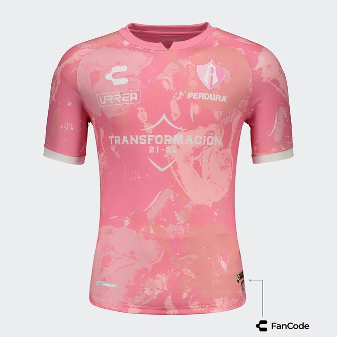 C. F. Monterrey '21/'22 Pink Men's Replica Jersey