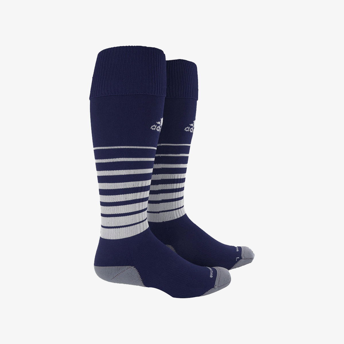 adidas Team Speed Soccer Sock Large - Navy/White