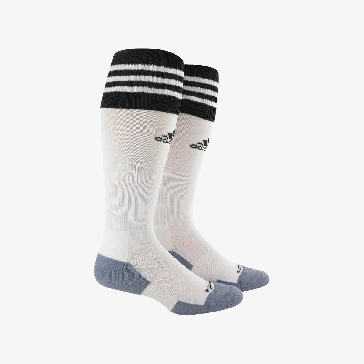 Copa Zone Cushion 2.0 Soccer Socks Large - White/Black