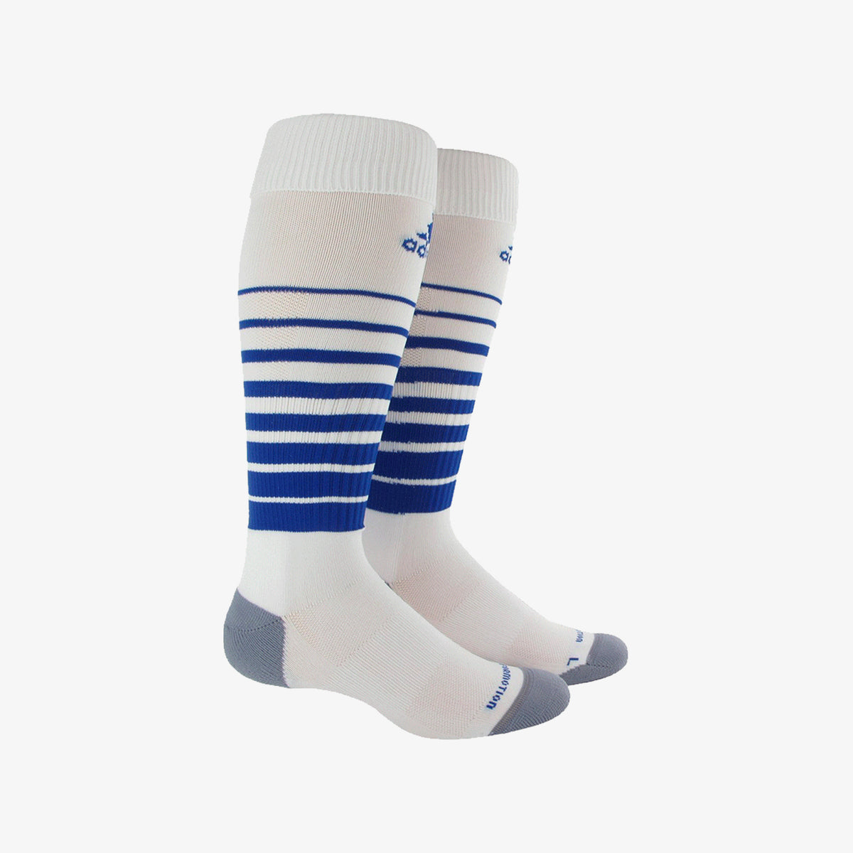 Team Speed Soccer Sock large - White/Royal