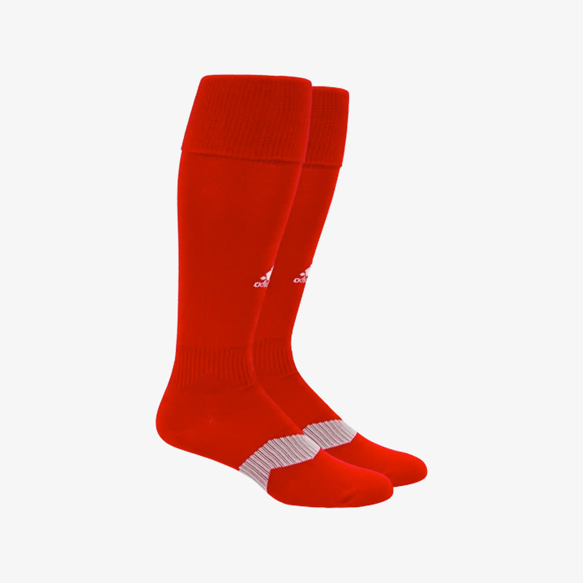 adidas Metro IV Soccer Socks Red - Small