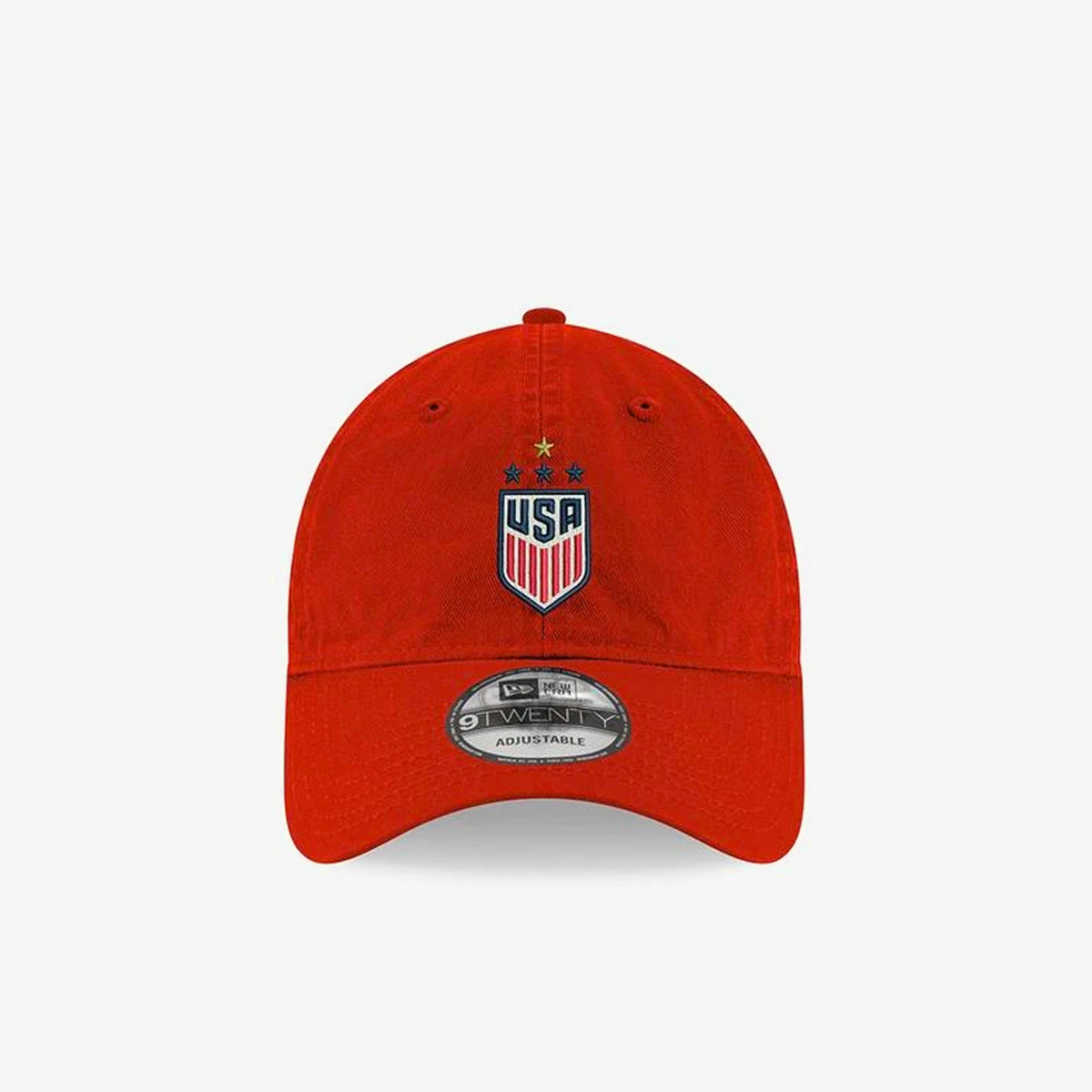 USA Women&#39;s 4-Star Adjustable Hat - Red