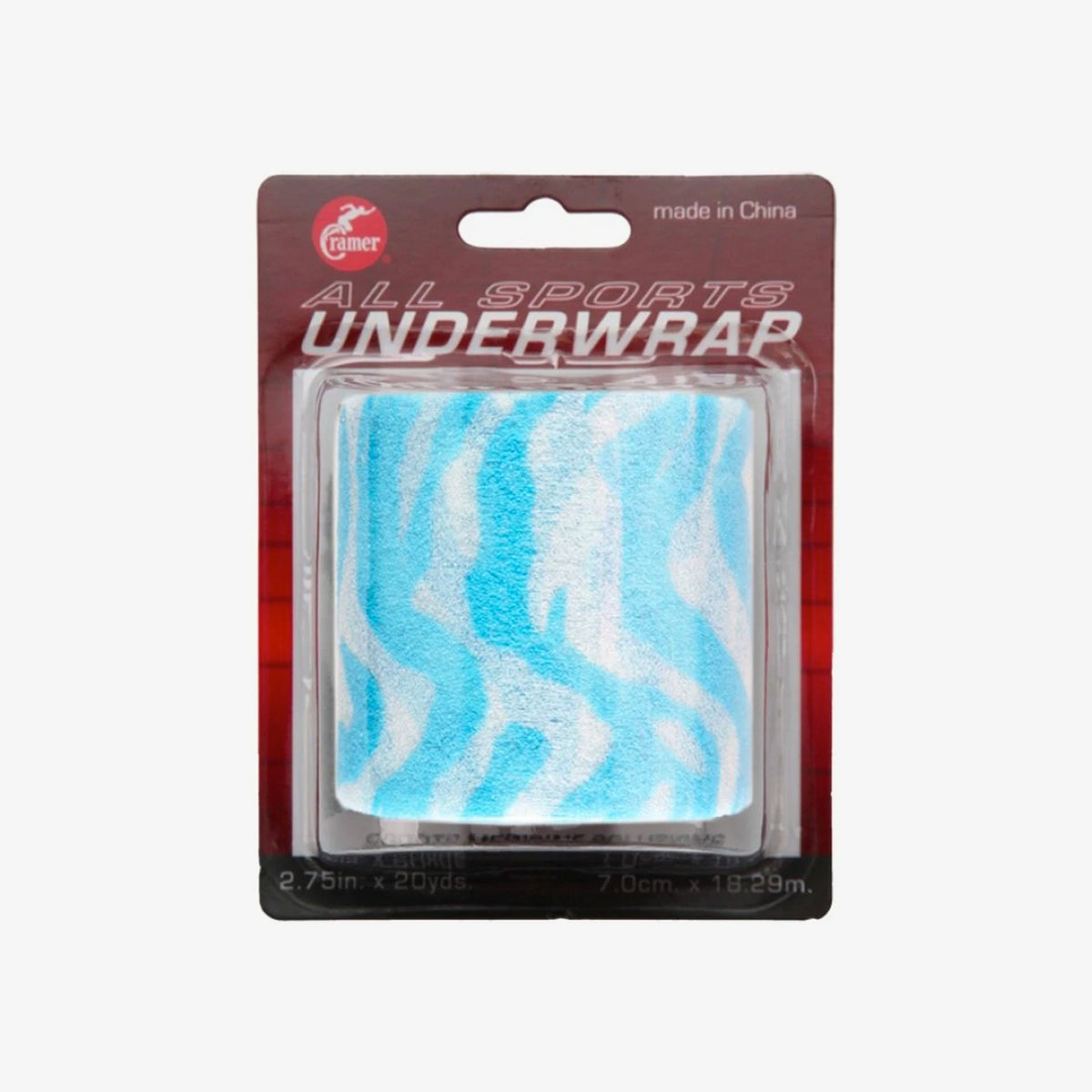 Colored Underwrap Zebra Blue