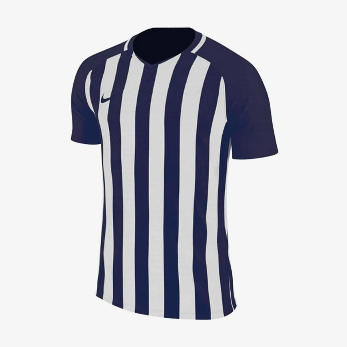 Men&#39;s Striped Division III Jersey - Navy/White