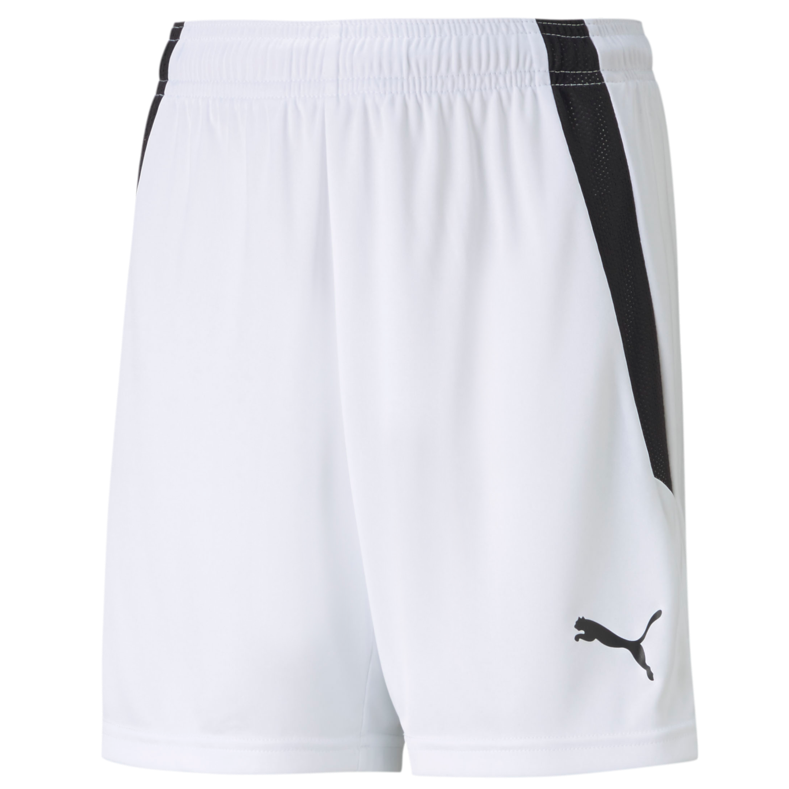 Puma Youth Team Liga 25 Soccer Shorts - White