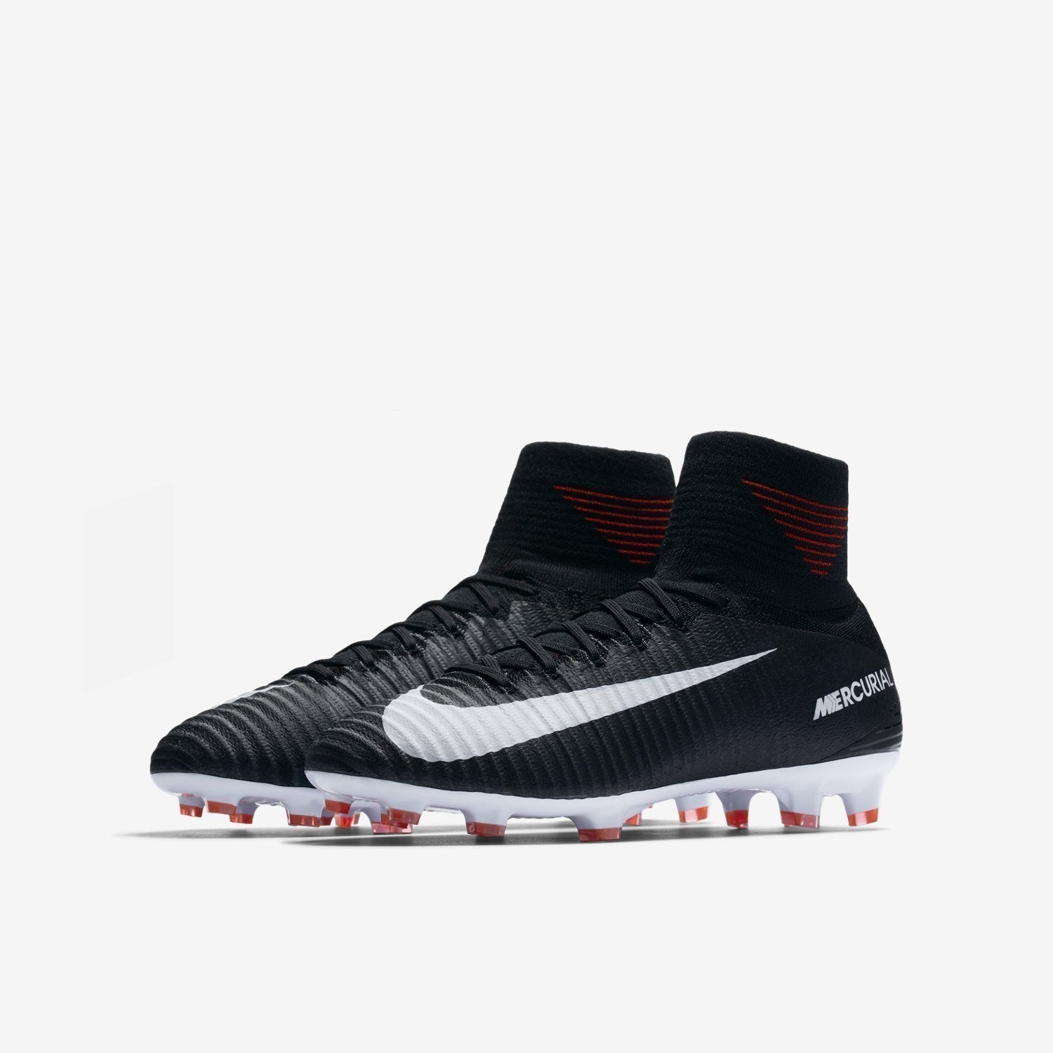 Kid s Mercurial Superfly V DF FG Jr Black White