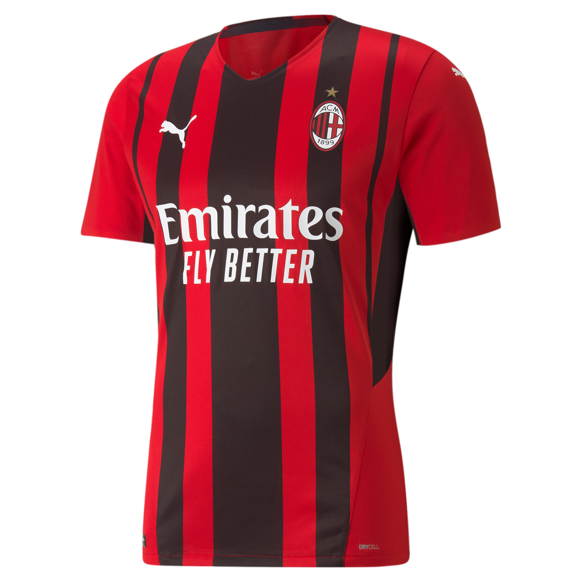 AC Milan Home Authentic Men&#39;s Soccer Jersey