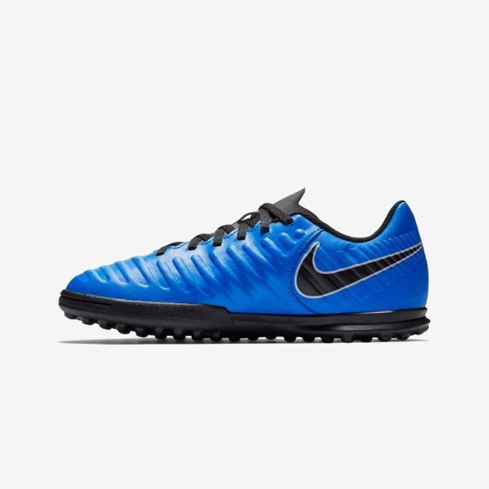 Kid s Tiempo LegendX 7 Club Turf Soccer Shoes Racer Blue