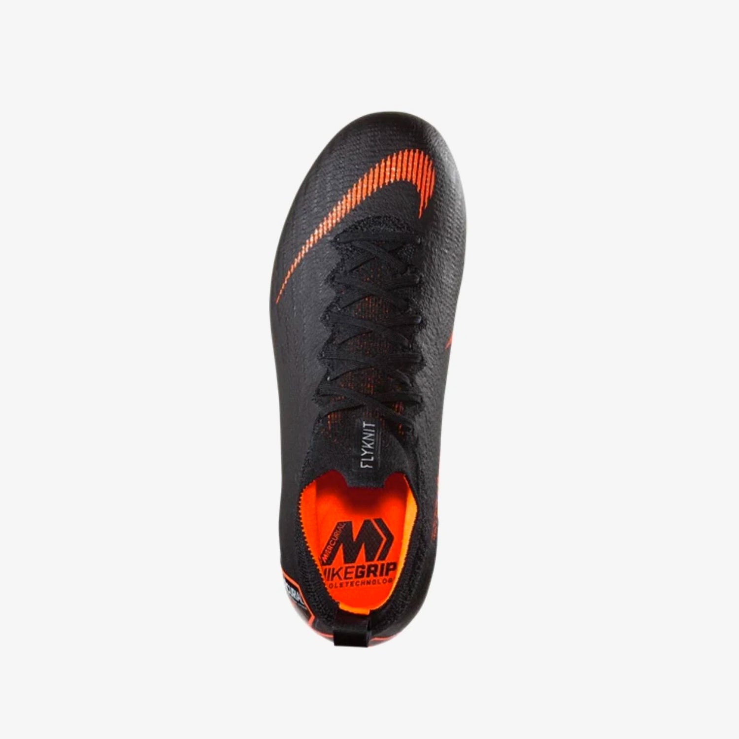 Nike mercurial superfly vi elite fg flyknit 360 orange black hotsell