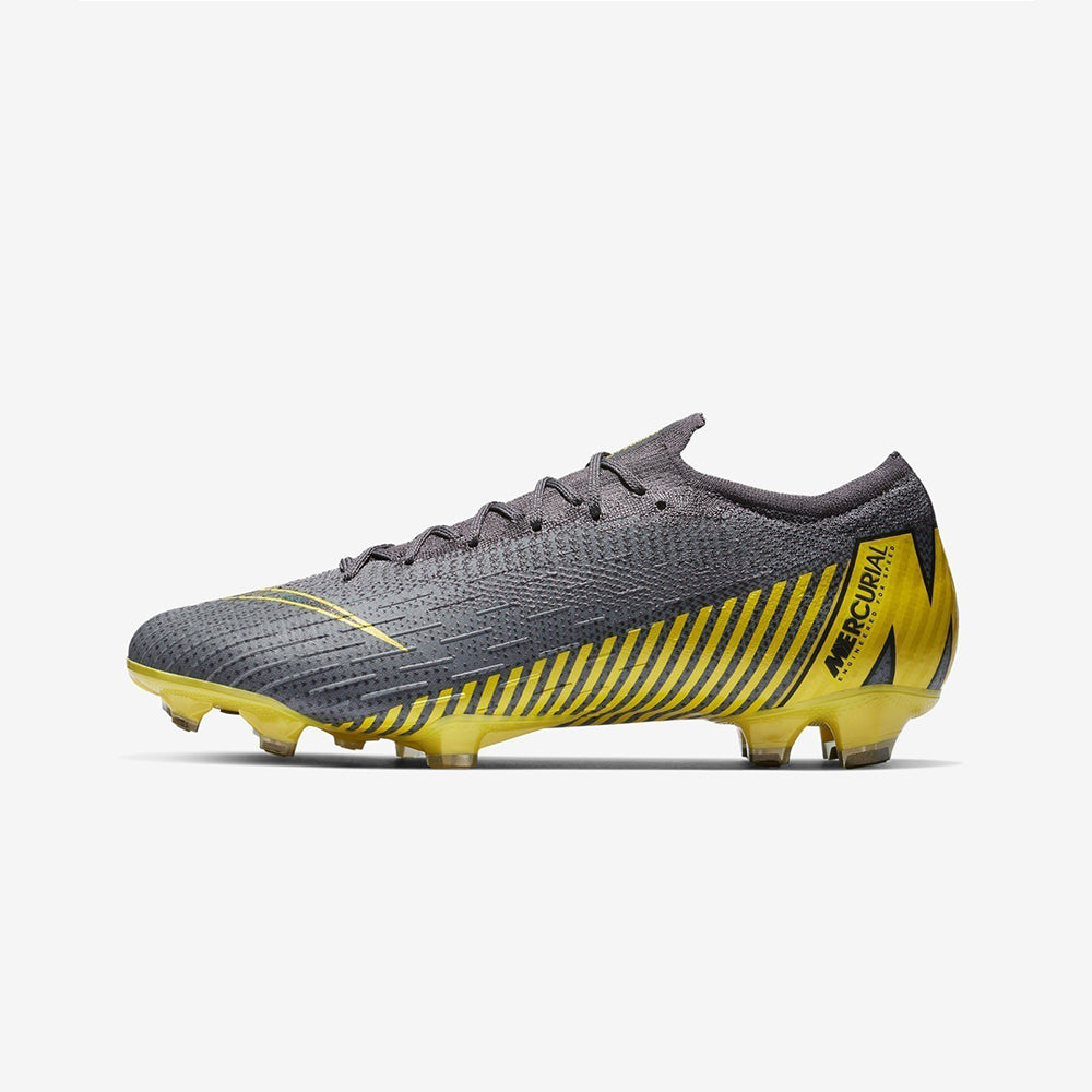 Men&#39;s Vapor 12 Elite FG Soccer Cleats - Thunder Grey/Dark Grey/Black