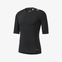 Black 88% Polyester and 12% Elastane Mens Adidas Techfit Base Graphic Tee  at Rs 1799/piece in Delhi