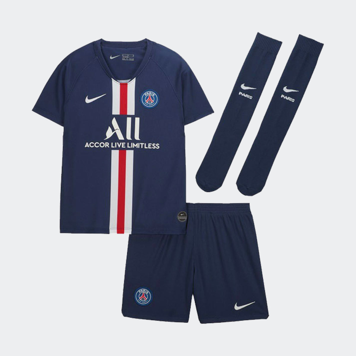 Kid&#39;s Paris Saint-Germain 19/20 Home Kit