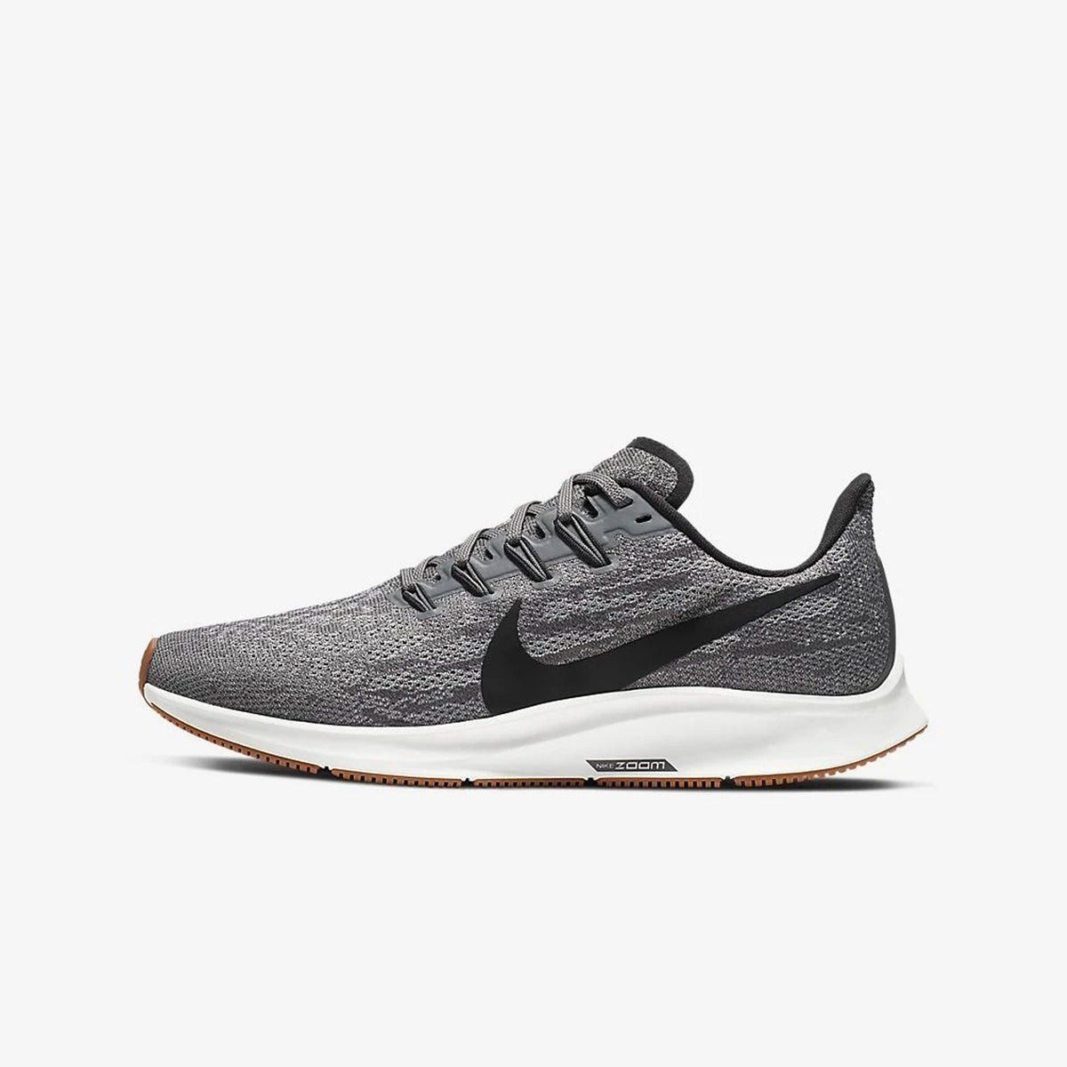 Women&#39;s Air Zoom Pegasus 36-Gunsmoke/White/Gum Light Brown/Oil Grey