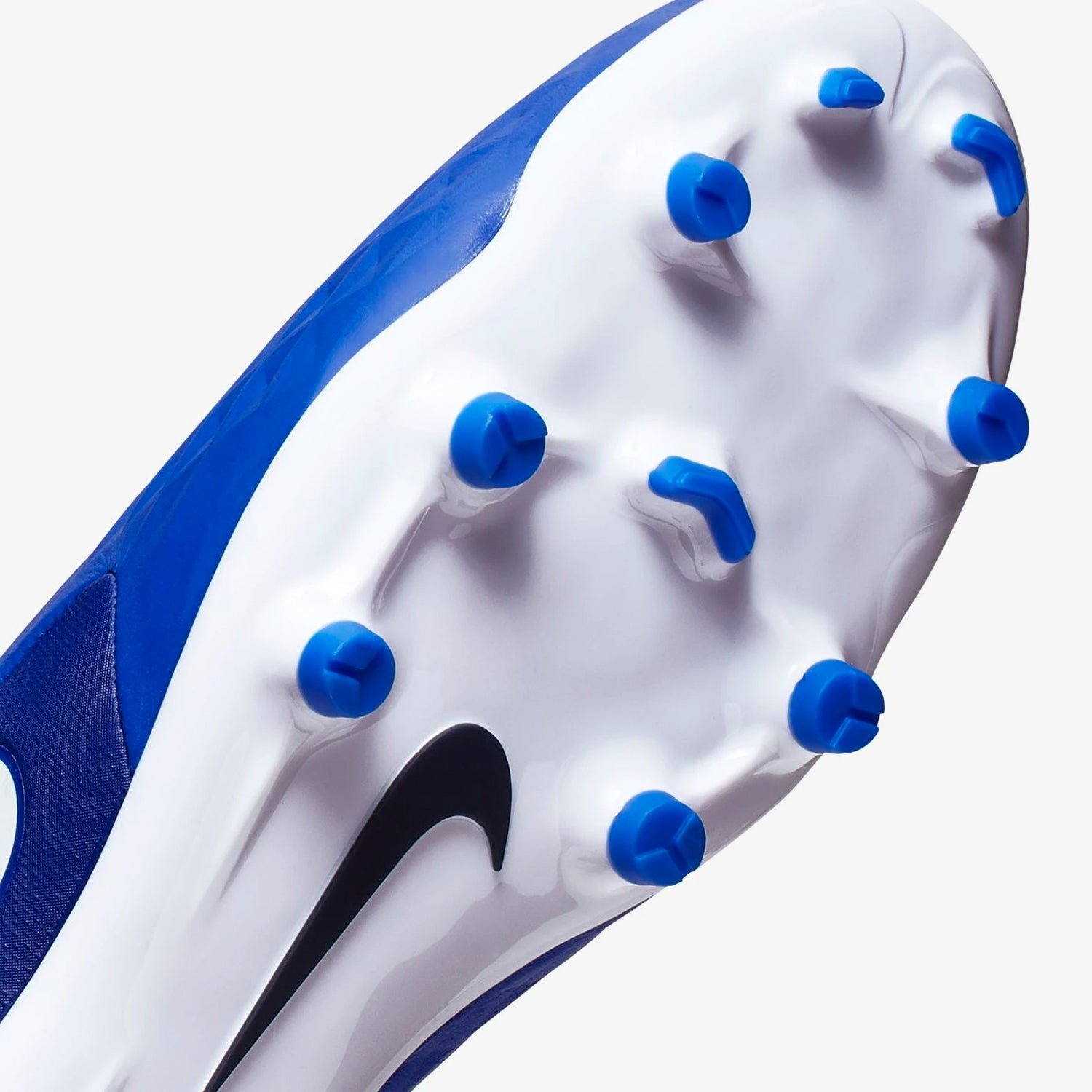 Tiempo Legend 8 Academy FG/MG Cleats - Hyper Royal/White-Deep Royal Blue