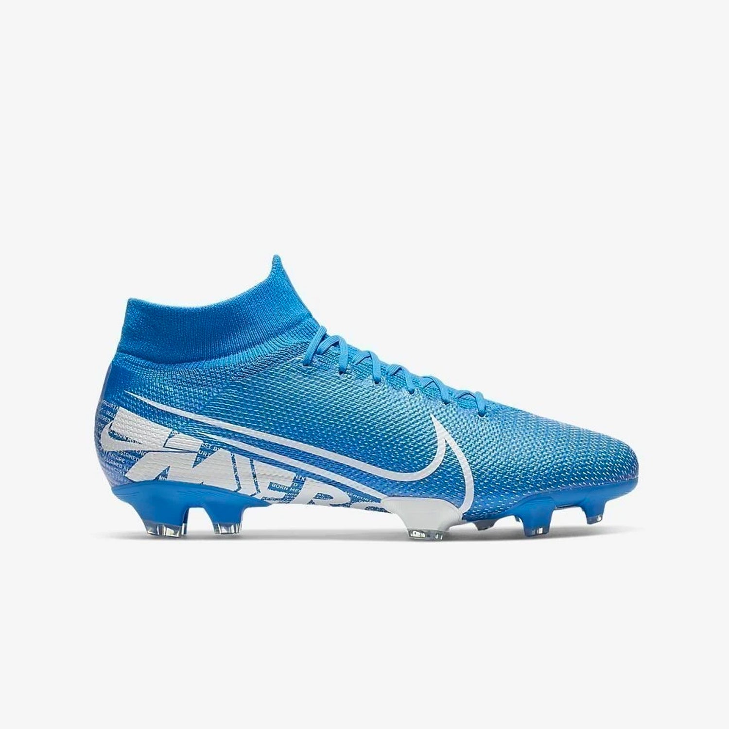 nike football boots mercurial blue