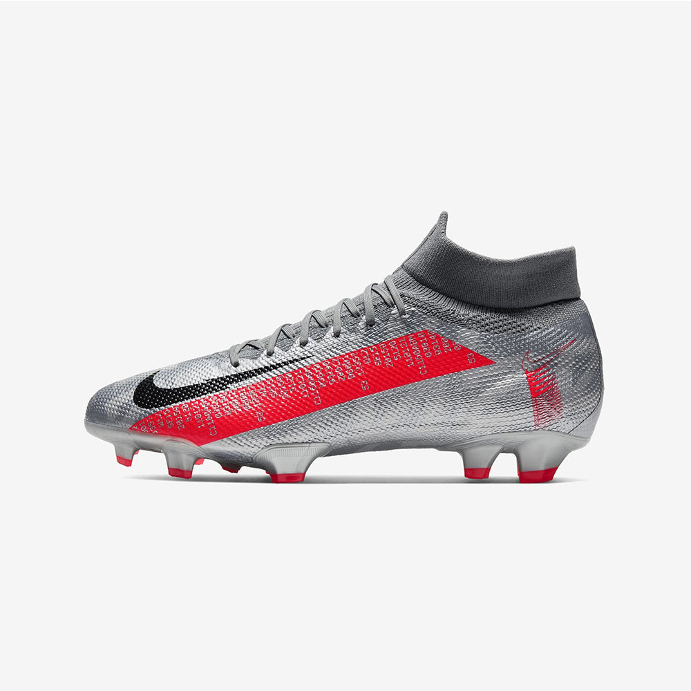 Men&#39;s Mercurial Superfly 7 Pro Firm Ground Soccer Shoes Silver