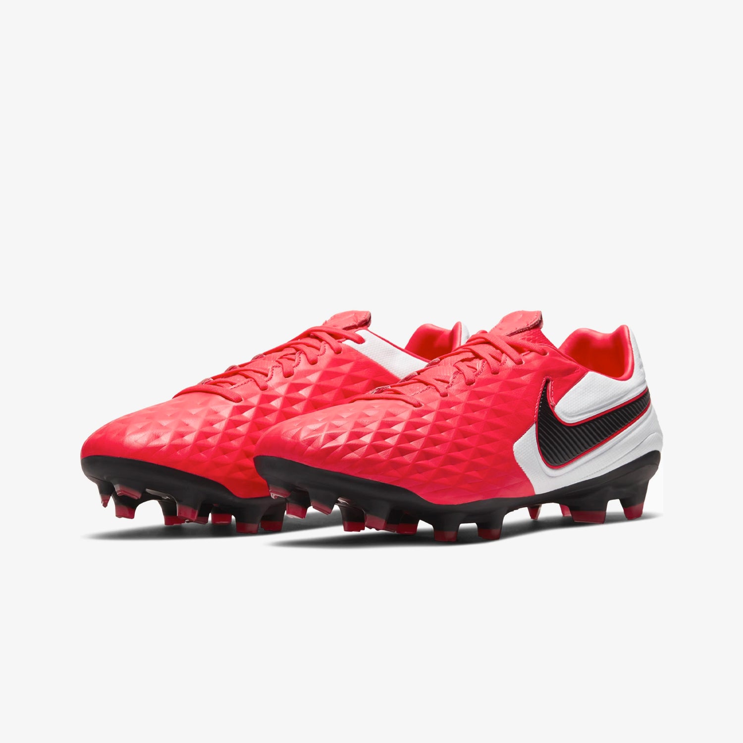 Men's Tiempo Legend 8 Pro FG Firm-Ground Soccer Cleat Red/White