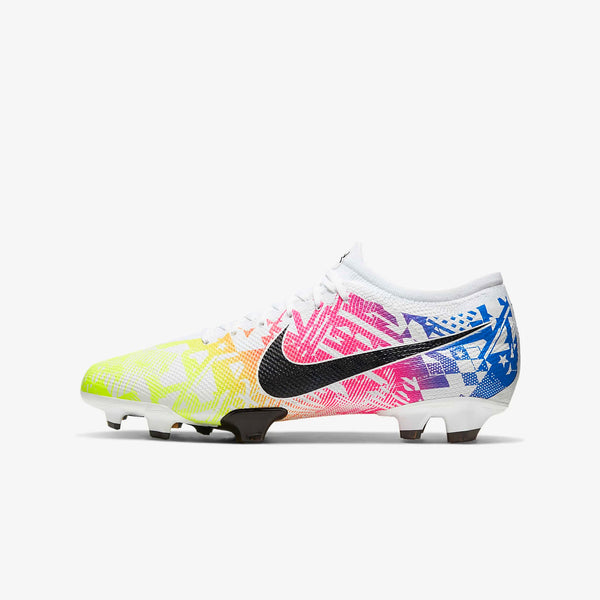 Nike Mercurial Vapor XIII Elite Neymar FG - White/Black/Racer Blue/Volt -  Firm Ground - Mens Boots