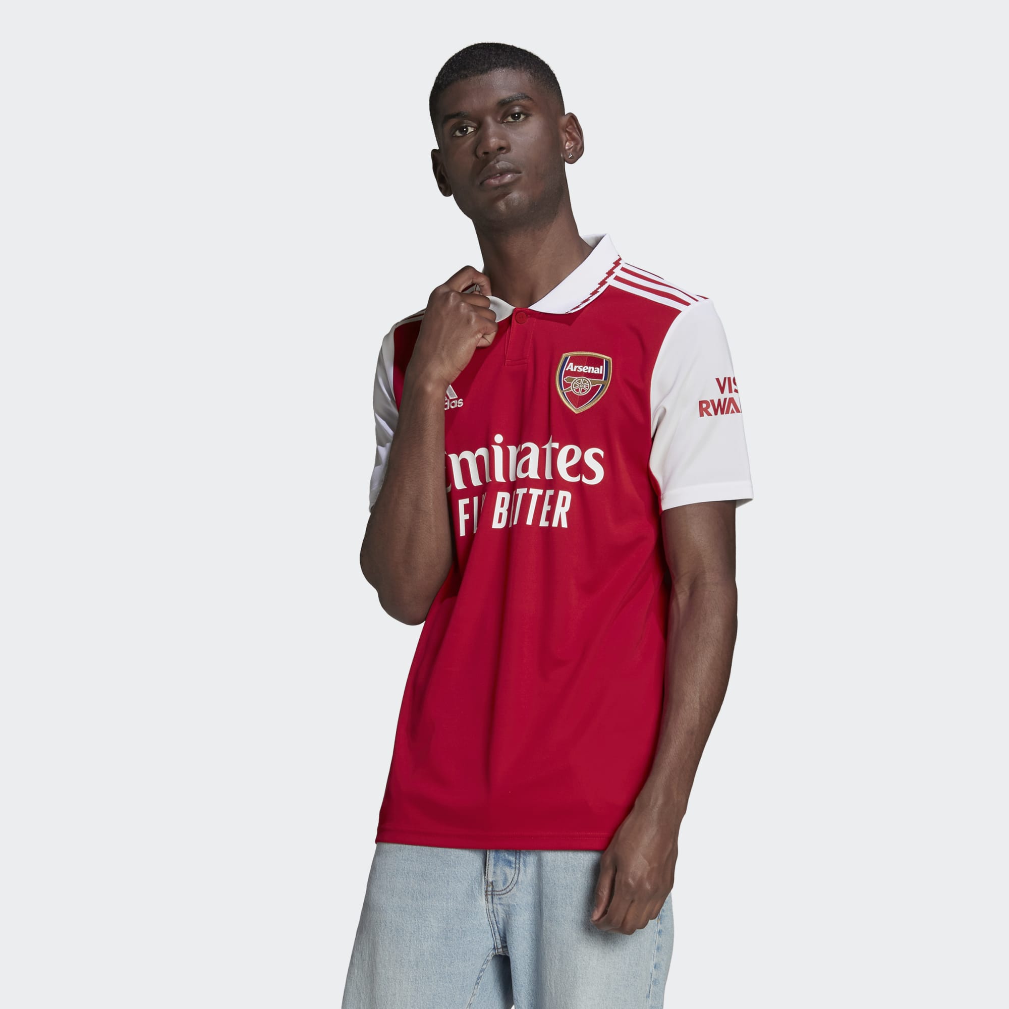 : adidas Men's Arsenal Home Authentic Soccer Jersey 21/22 :  Sports & Outdoors