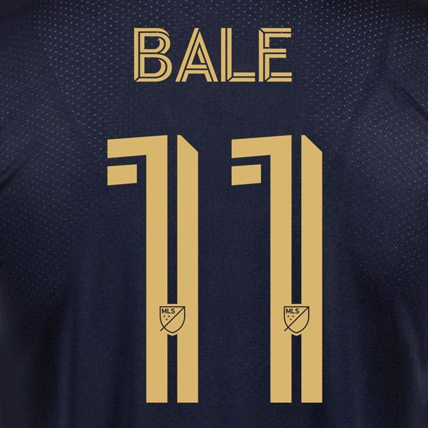 Youth LAFC Gareth Bale adidas Black 2022 5 Year Anniversary Kit Replica  Player Jersey