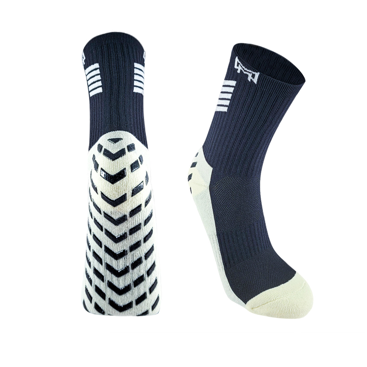 Maestro Grip Soccer Sock Black