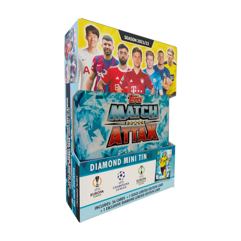 UEFA Match Attax 21/22 Trading Cards - Mini Tin