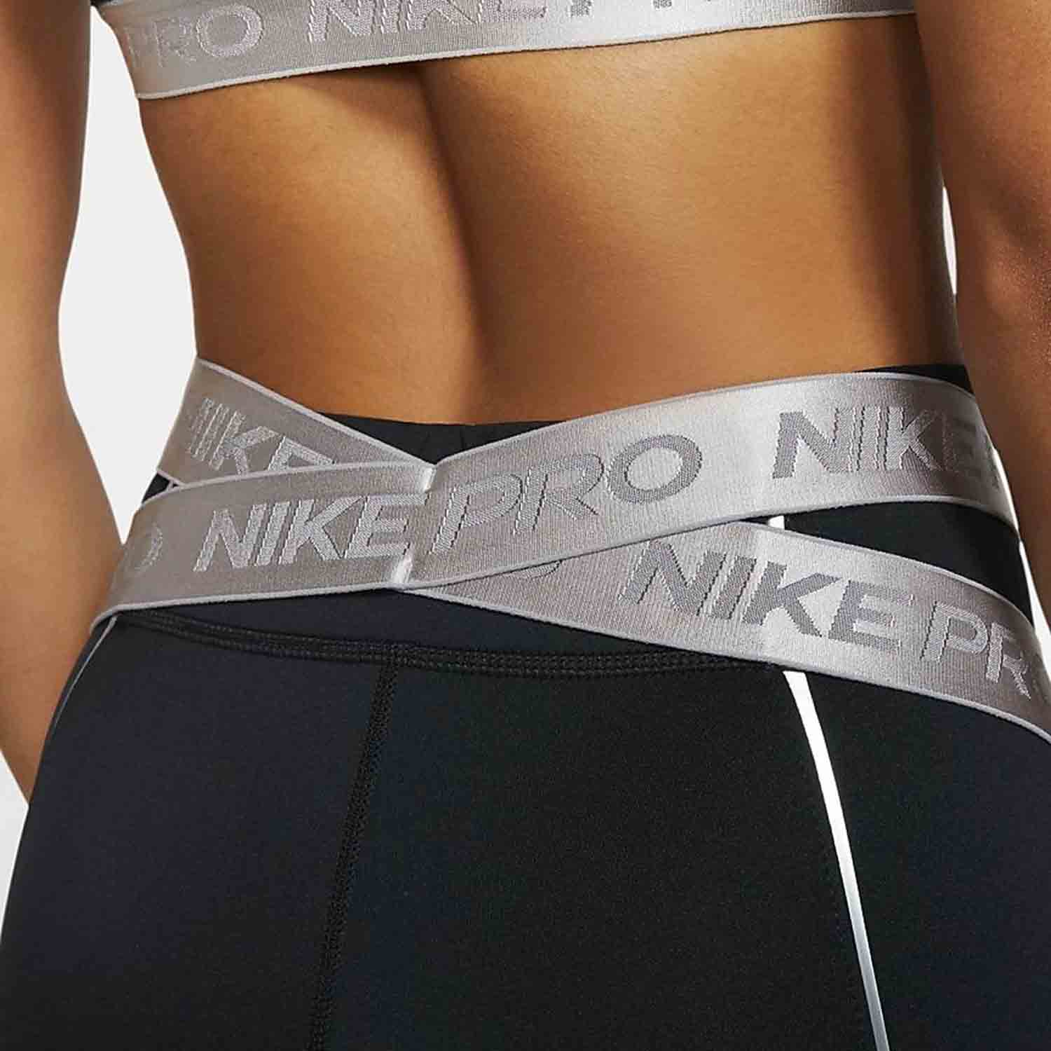 Nike pro women's tights grey best sale