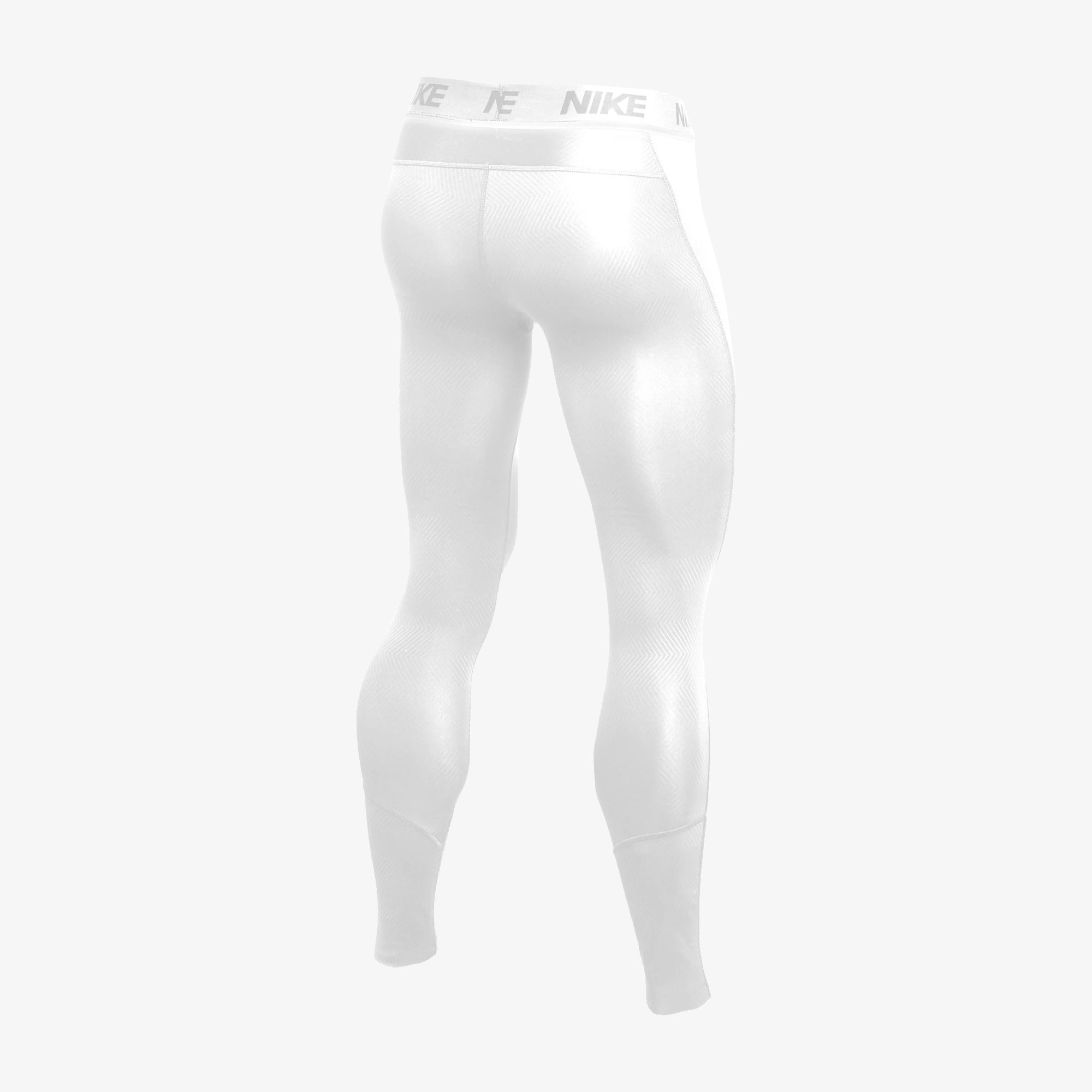 NWT $55 Nike Thermal Dri-Fit Compression Tights Pants 748868-100 White 2XL  XXL
