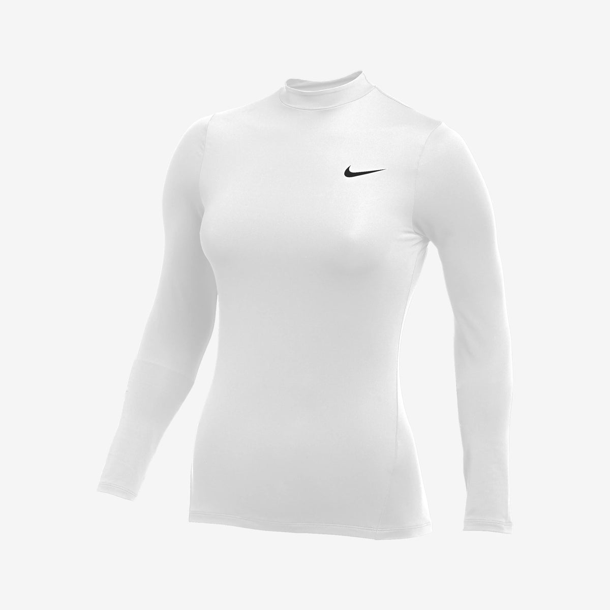 Nike Pro Women&#39;s Long Sleeve Warm Top White