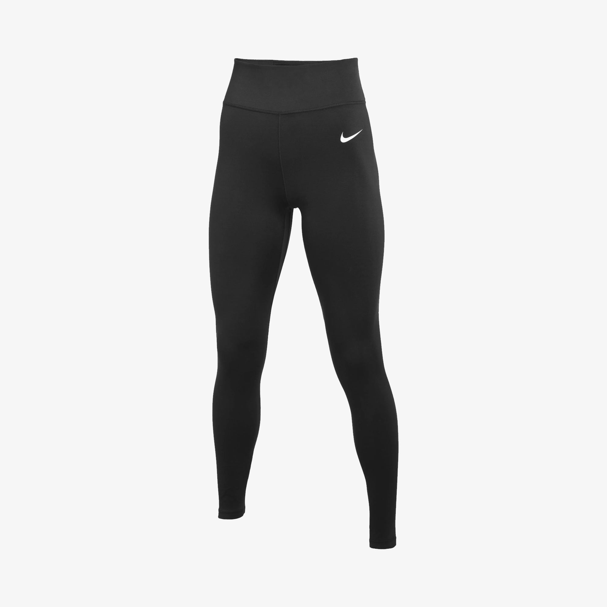 Nike Authentic Women Small One Mid-Rise Running Black-Gray Tights