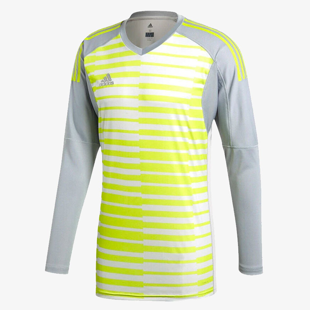 AdiPro 18 Goalkeeper Jersey - Light Grey/Grey One/Semi Solar Yellow